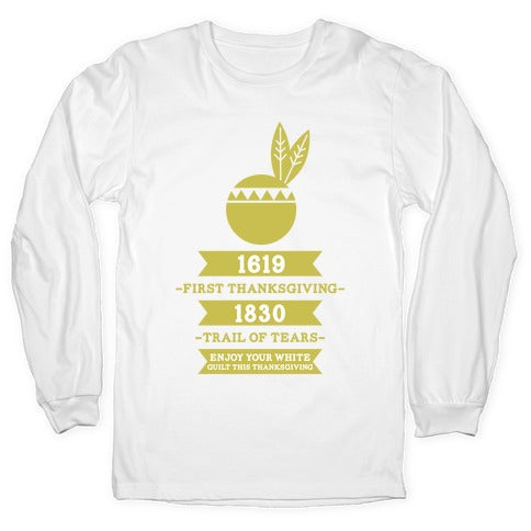 White Guilt Longsleeve Tee