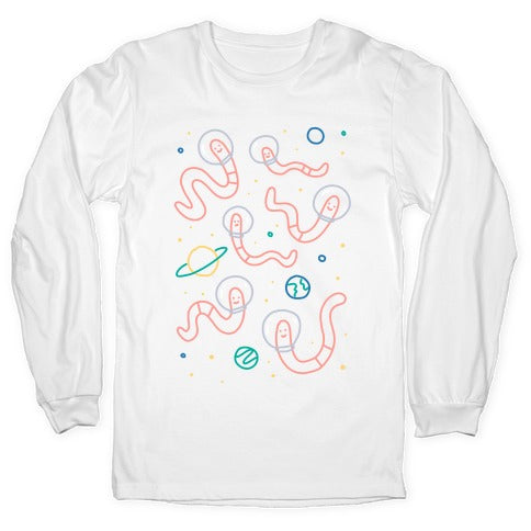 Worms In Space Longsleeve Tee