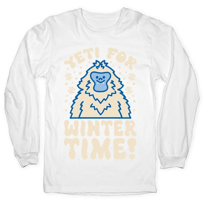 Yeti For Winter Time Longsleeve Tee