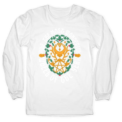 Yule, The Most Wonderful Wheel of The Year Longsleeve Tee