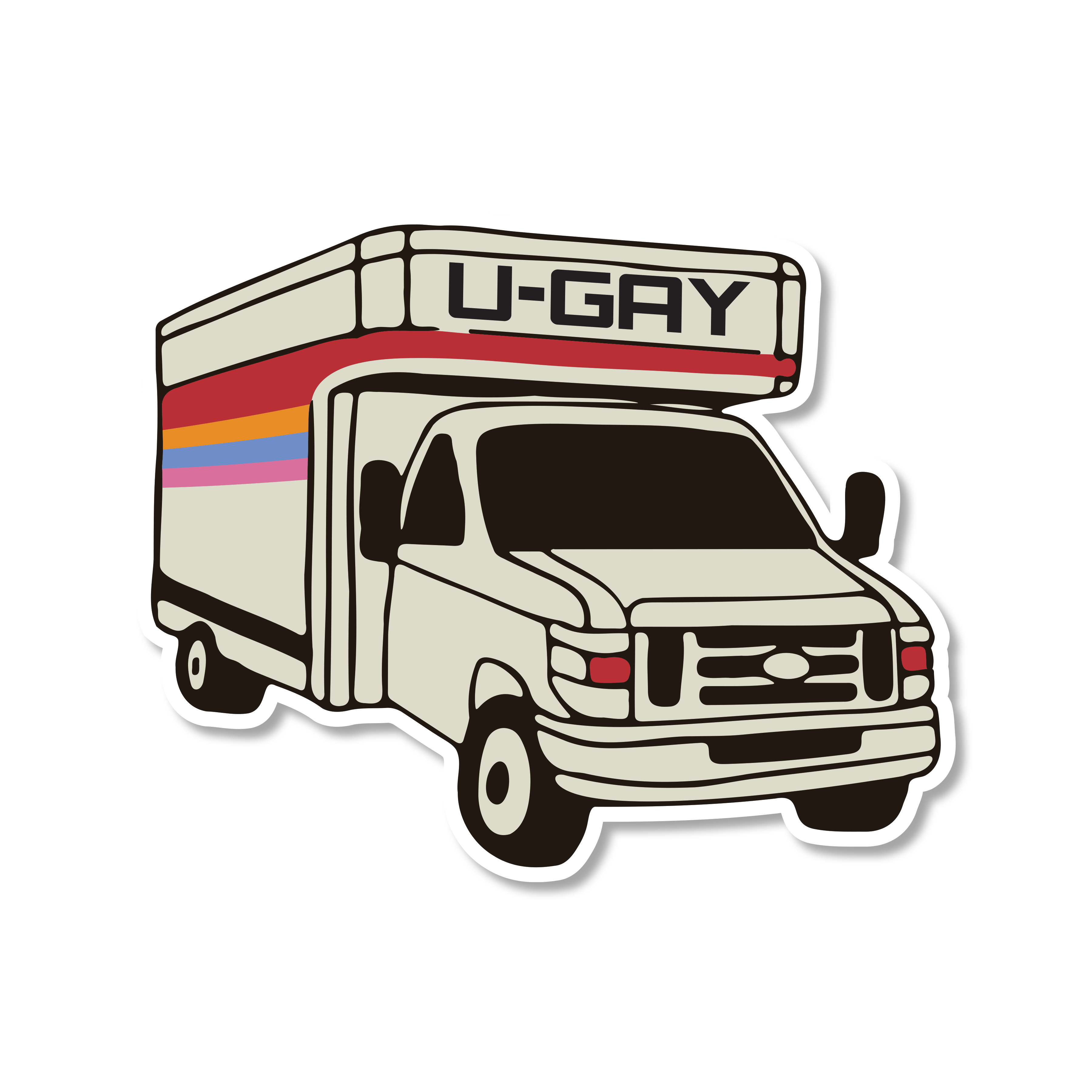 U-Gay Die Cut Sticker