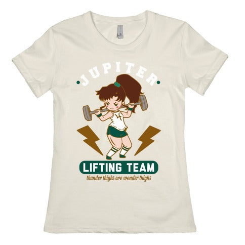 Jupiter Lifting Team Workout Parody Women's Cotton Tee