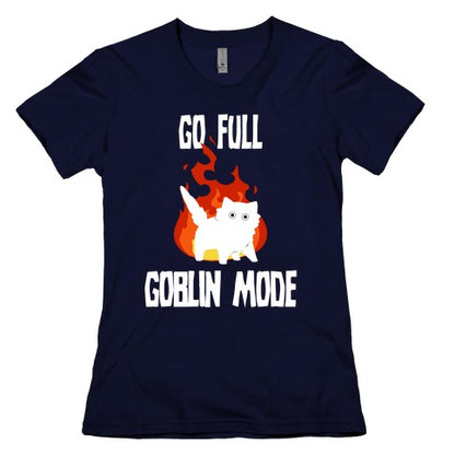 Go Full Goblin Mode Women's Cotton Tee