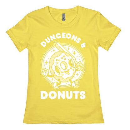 Dungeons and Donuts Women's Cotton Tee