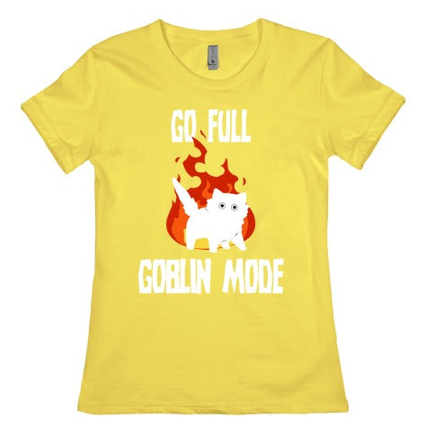 Go Full Goblin Mode Women's Cotton Tee