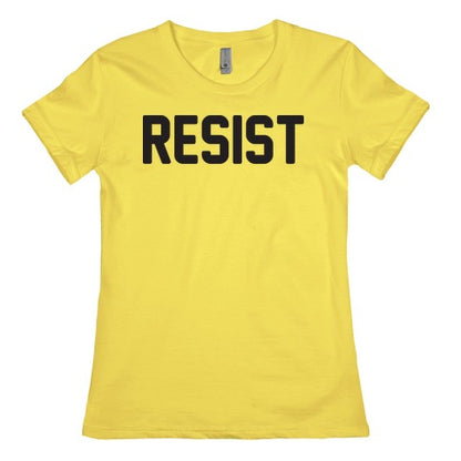 Resist Women's Cotton Tee