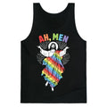 Ah, Men Gay jesus Tank Top
