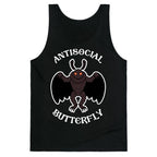  Antisocial Butterfly Mothman Tank Top