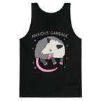Anxious Garbage Opossum Tank Top