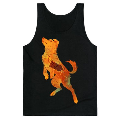 Astronaut Dog Zvezdochka Tank Top