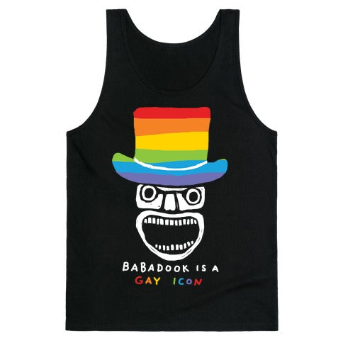 Babadook Is A Gay Icon Tank Top