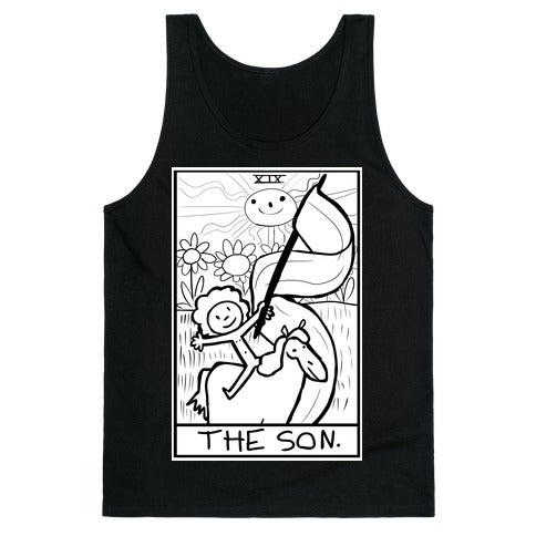 Badly Drawn Tarots: The Sun Tank Top