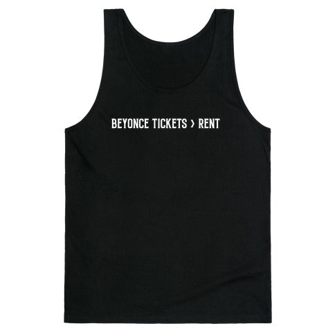 Beyonce Tickets > Rent Tank Top