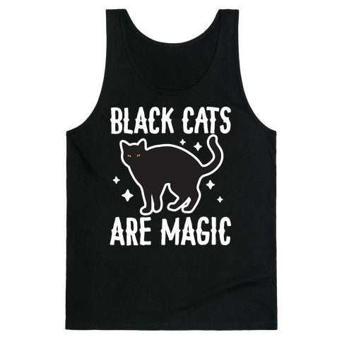 Black Cats Are Magic Tank Top