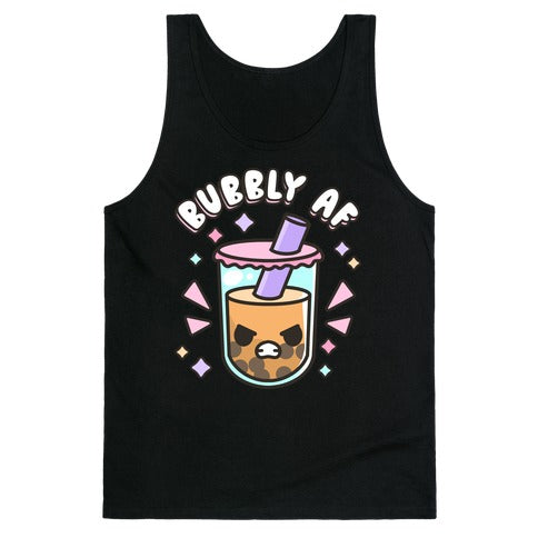 Bubbly Af Boba Tank Top