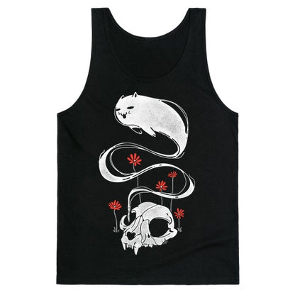 Cat Ghost Tank Top