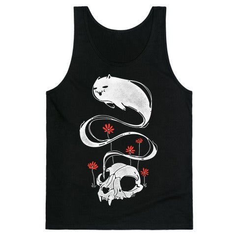 Cat Ghost Tank Top