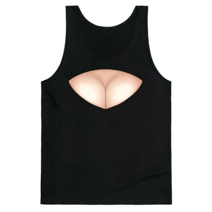 Cleavage Window Tank Top