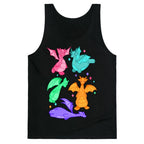 Colorful Dragons Tank Top