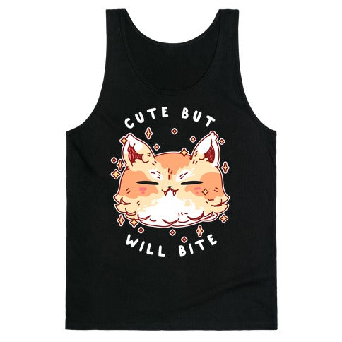 Cute But Will Bite Tank Top