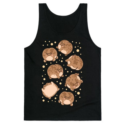 Desert Rain Frog Pattern Tank Top