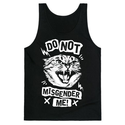 Do Not Misgender Me Tank Top