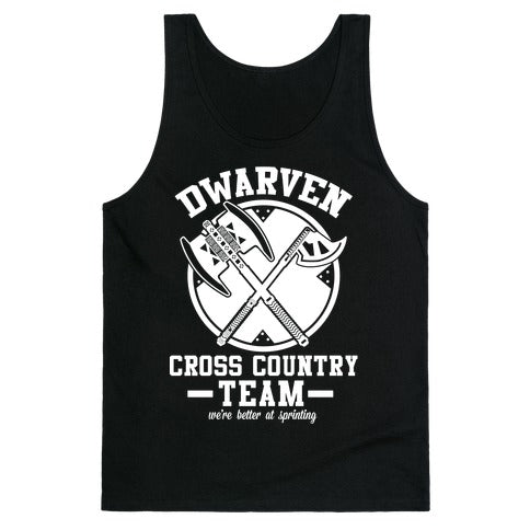 Dwarven Cross Country Team Tank Top