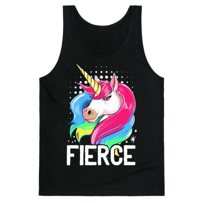 Fierce Unicorn Tank Top