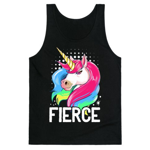 Fierce Unicorn Tank Top