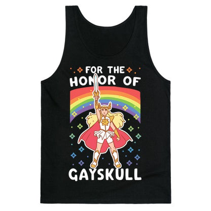 For the Honor of Gayskull Tank Top