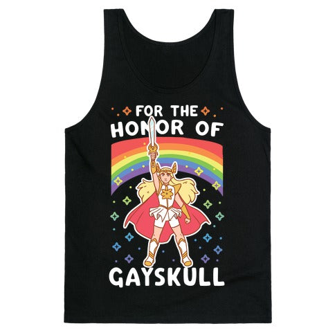 For the Honor of Gayskull Tank Top
