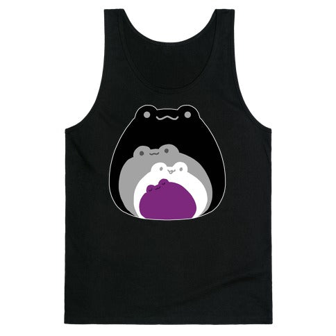 Frogs In Frogs In Frogs Ace Pride Tank Top