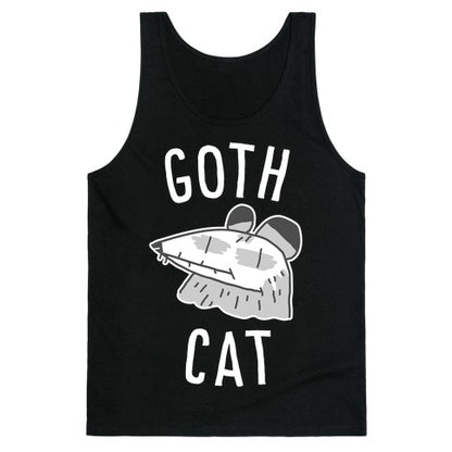 Goth Cat Tank Top