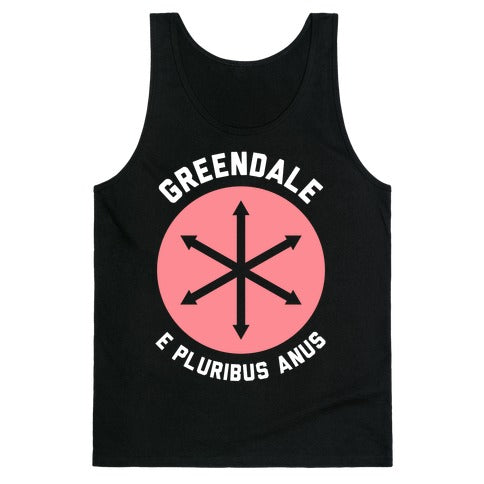 Greendale E Pluribus Anus Tank Top