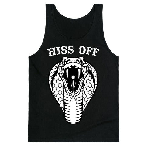 Hiss Off Snake Tank Top