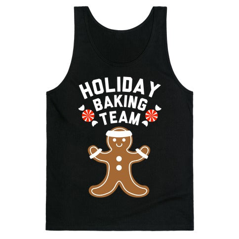 Holiday Baking Team (White Ink) Tank Top