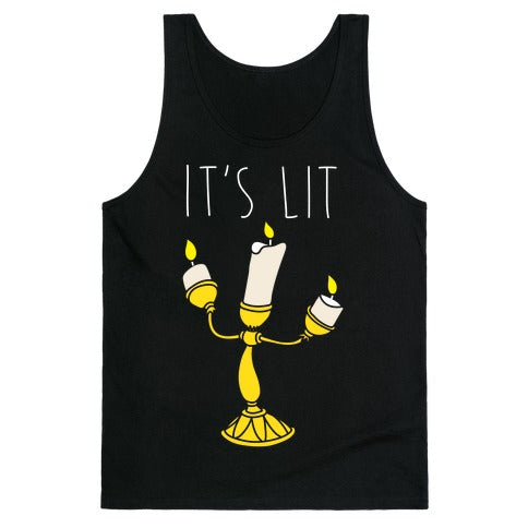 It's Lit Lumière Parody Tank Top