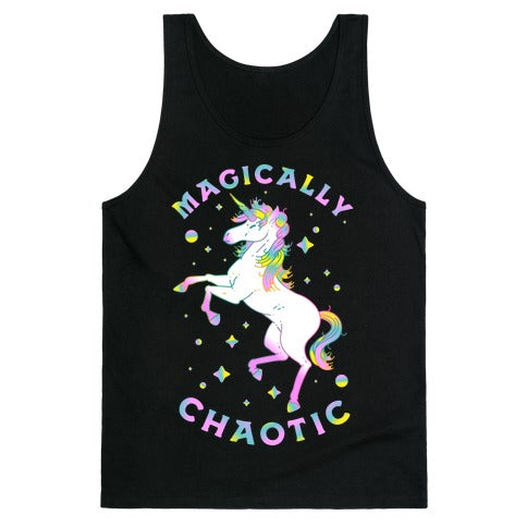 Magically Chaotic Unicorn Tank Top