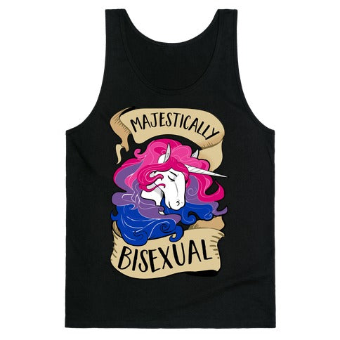 Majestically Bisexual Tank Top