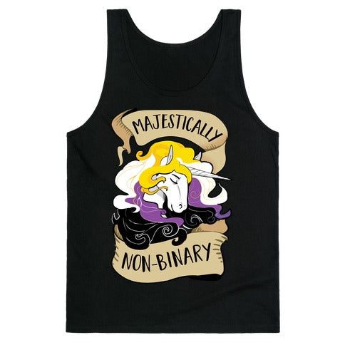 Majestically non-binary Tank Top