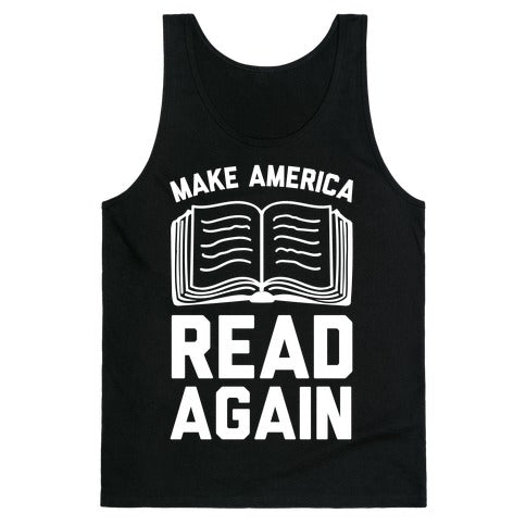 Make America Read Again Tank Top