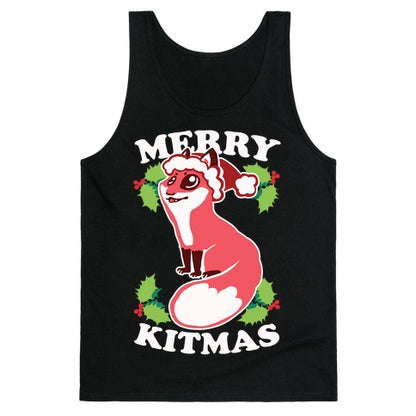 Merry Kitmas Tank Top
