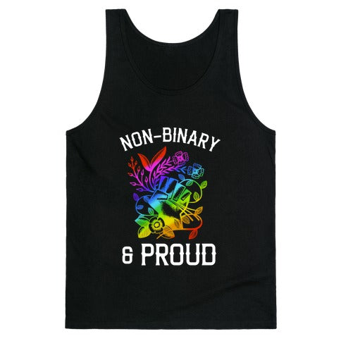 Non-binary & Proud Tank Top