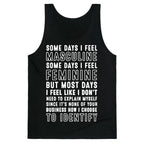 None Of Your Business How I Identify Tank Top