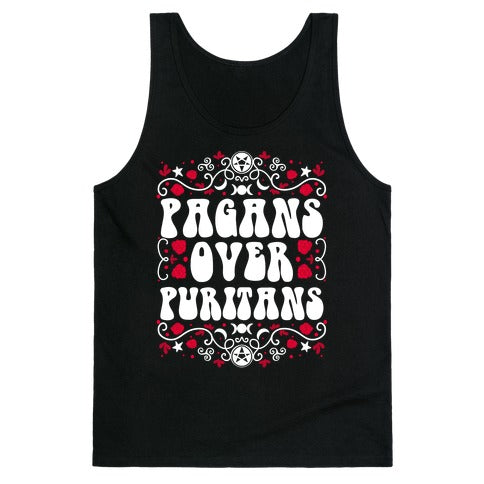 Pagans Over Puritans Tank Top