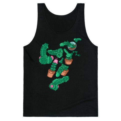 Penis Plants Pattern Tank Top
