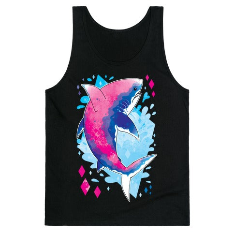 Pride Sharks: Bisexual Tank Top