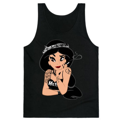 Punk Rock Princess Parody Tank Top