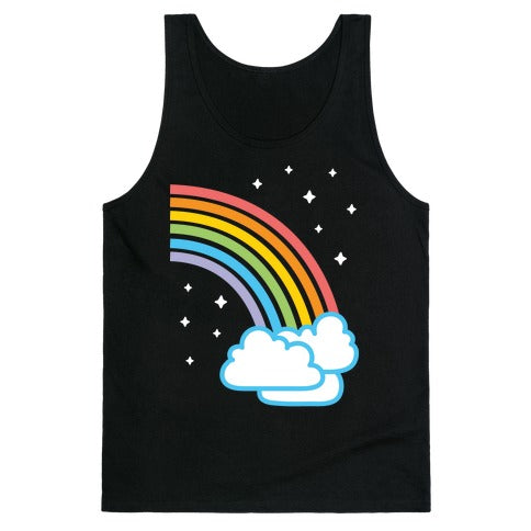 Rainbow Pair 2 (White) Tank Top