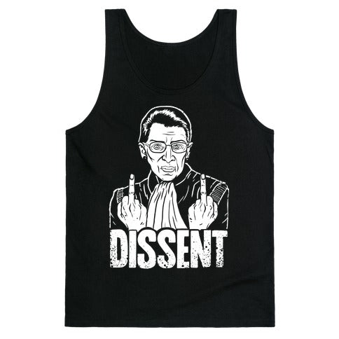Ruth Bader Ginsburg Dissent Tank Top